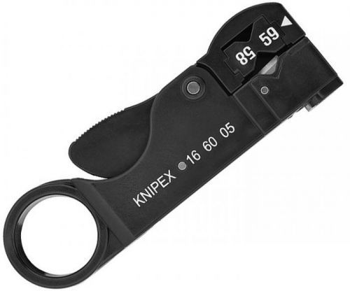 Nástroj odizolovací na koaxiální kabely Knipex 16 60 05 SB