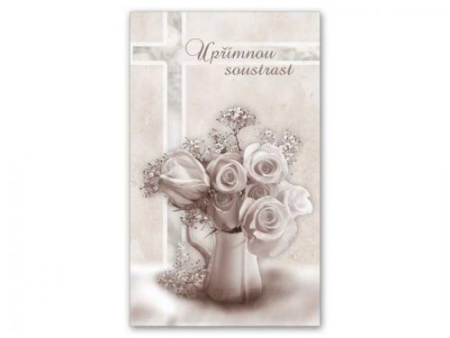 MFP přání kondolenční malé M18-129 Z