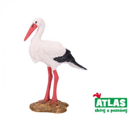 A - Figurka Čáp 8,5 cm