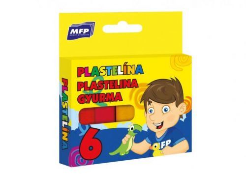 MFP modelovací hmota  6 barev 100g