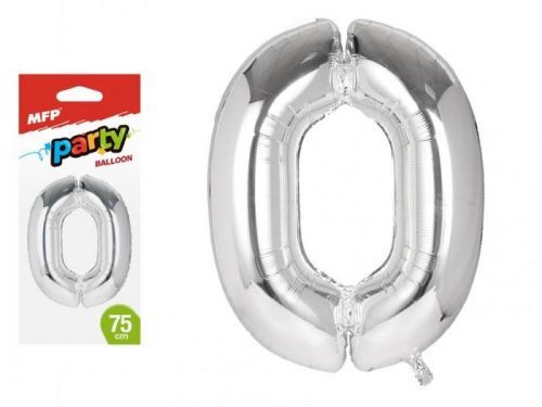 MFP balónek č. 0 nafukovací fóliový 75 cm