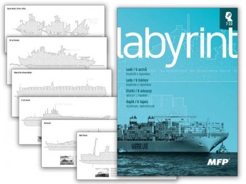 MFP labyrint Lodě - s tajenkou