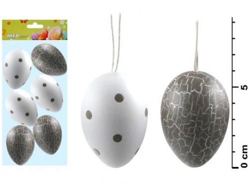 MFP vajíčka plast 6cm/6ks S170188A-1