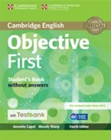 Objective First Student's Book Without Answers with CD-ROM with Testbank (Capel Annette)(Mixed media product)