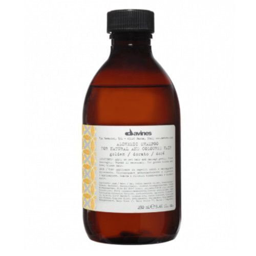 Davines Šampon zvýrazňující zlaté a medové blond odstíny vlasů Alchemic (Golden Shampoo) 280 ml