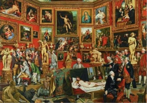 Piatnik Zoffany - Tribuna of the Uffizi 1000 dílků