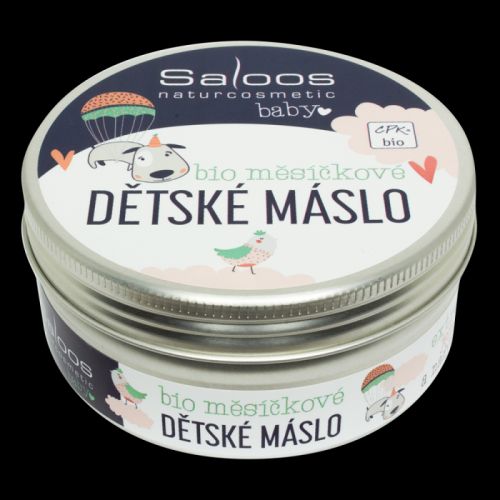 SALOOS Šlehané máslo BIO měsíčkové dětské 150 ml