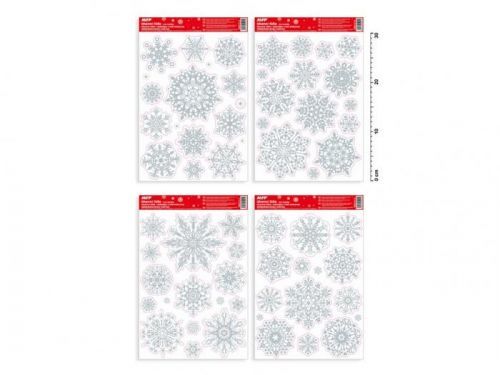 MFP okenní fólie vánoce glitr VA011 20x30cm