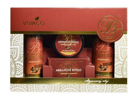 Vivaco dárková kazeta kosmetiky s Bio arganovým olejem