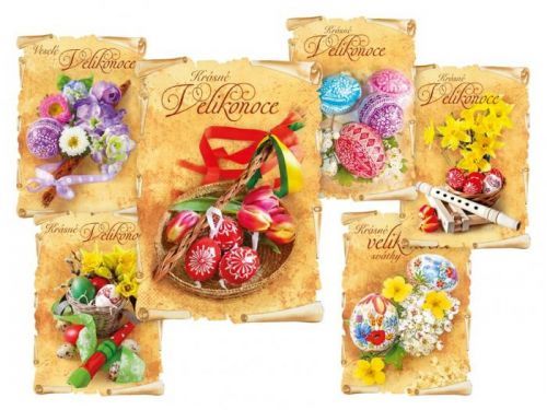 MFP pohlednice velikonoce 113 C výsek