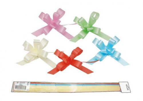 Stahovací stuha 2/50 hladká 2 pastel mix