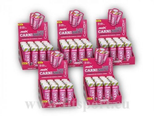 Amix 4x CarniShot 3000 20x60ml + 1x ZDARMA