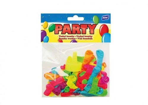 MFP balónek M neon vodní bomba  50ks