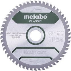 Pilový list MULTI CUT CLASSIC Metabo 628661000 Průměr: 165 mm Počet zubů (na palec): 42 Tloušťka:1.4 mm