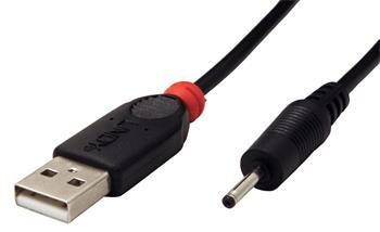 Lindy Kabel napájecí USB -> souosý napájecí konektor 2,5x0,7mm, 1,5m