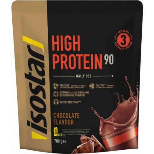 Isostar HIGH PROTEIN 90 ČOKO 700G  NS - Prášek pro přípravu vysoce proteinového nápoje