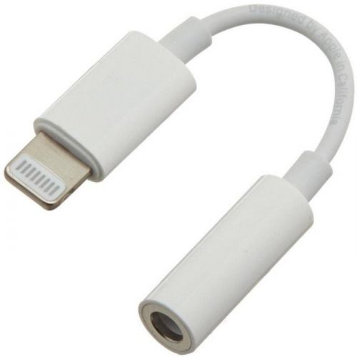 PREMIUMCORD Apple Lightning audio redukční kabel na 3.5 mm stereo jack/female, bílý (kipod51)