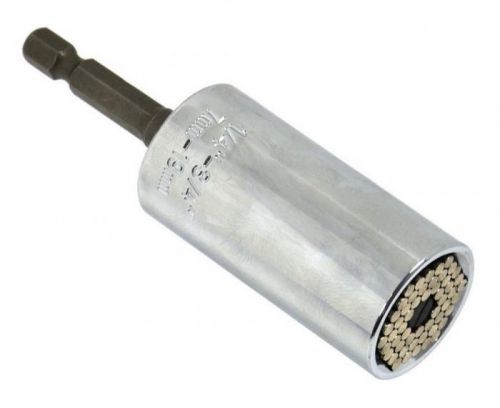 Nástavec univerzální 7-19 mm délka 52 mm + adaptér 3/8