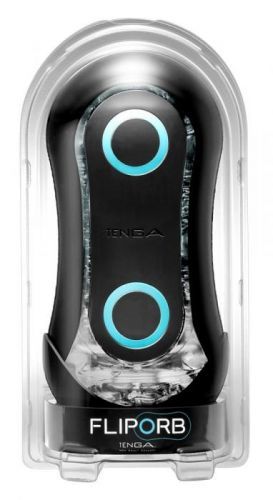 Tenga Flip Orb Strong - Extra Powerful Super Masturbator (Turquoise-Black)