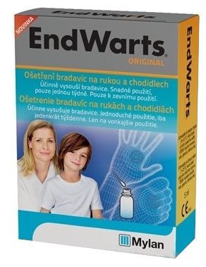 EndWarts ORIGINAL roztok k odstranění bradavic 5ml