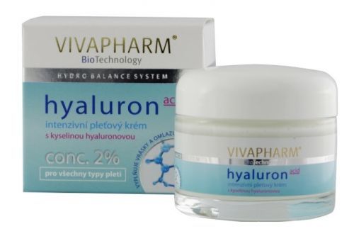Vivapharm Intenzívní pleťový krém s kyselinou hyaluronovou 50ml
