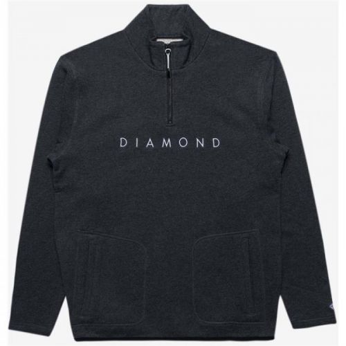 mikina DIAMOND - Leeway Pullover Black (BLK) velikost: S