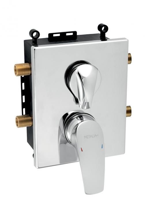 NOVASERVIS Podomítková baterie s boxem 2 vývody BOX57052R,0