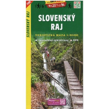 SHOCart 1106 Slovenský raj 1:50 000 turistická mapa