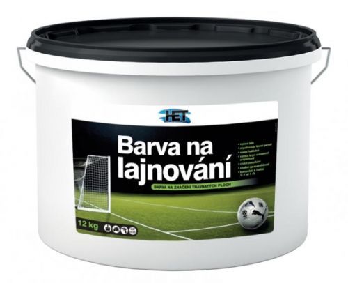 Barva na lajnování HET  bílá 12 kg