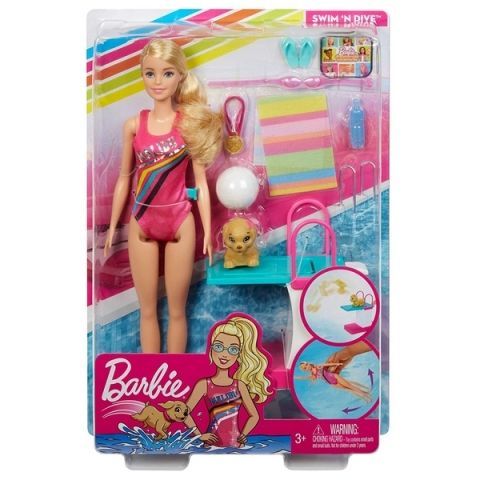 Barbie plavkyně