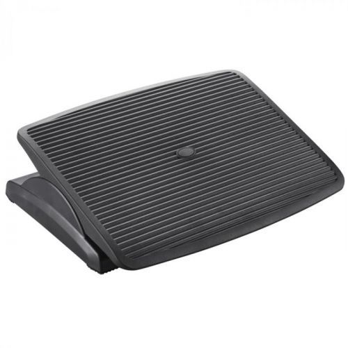 Podložka pod nohy Antares FOOTREST STANDARD — černá, úhlově nastavitelná