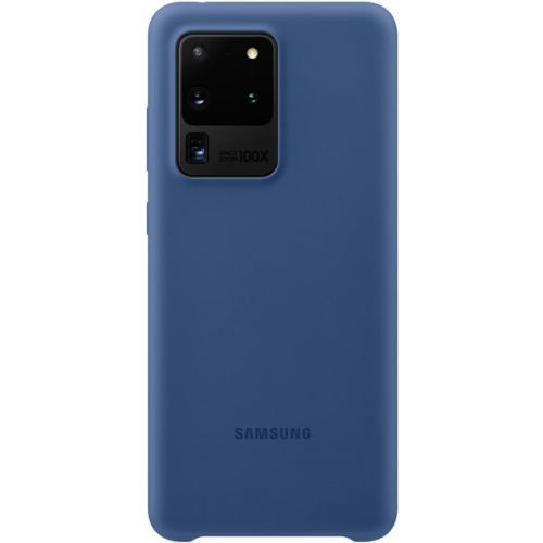 Samsung EF-PG988TN silikonový zadní kryt Galaxy S20 Ultra 5G námočnicky modrý