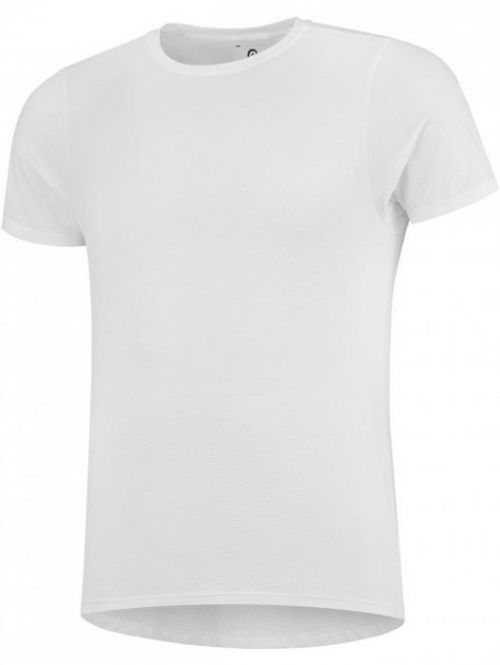 Extrémně funkční sportovní tričko Rogelli KITE s krátkým rukávem, bílé 2XL