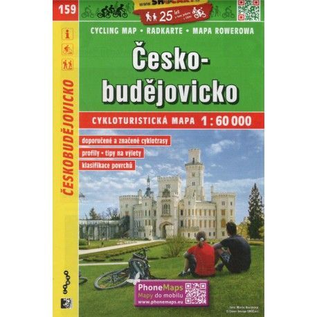 SHOCart 159 Českobudějovicko 1:60 000 cykloturistická mapa