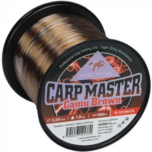 Giants Fishing Vlasec Carp Master Camu Brown 600m|0,25mm/7,6kg