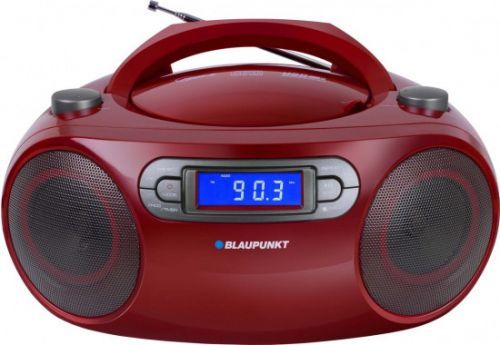 Rádiomagnetofon BLAUPUNKT BB18BK FM/CD/MP3/USB/AUX, budík