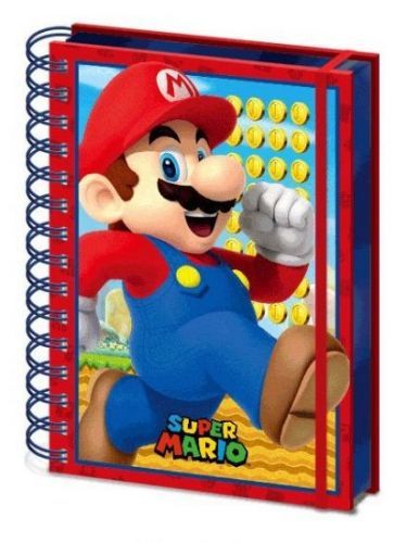 PYRAMID INTERNATIONAL Super Mario - Mario Zápisník
