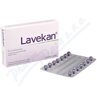 LAVEKAN 80MG měkké tobolky 14