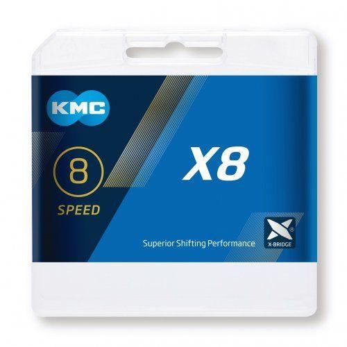 Kmc X-8 BOX Stříbrný řetěz