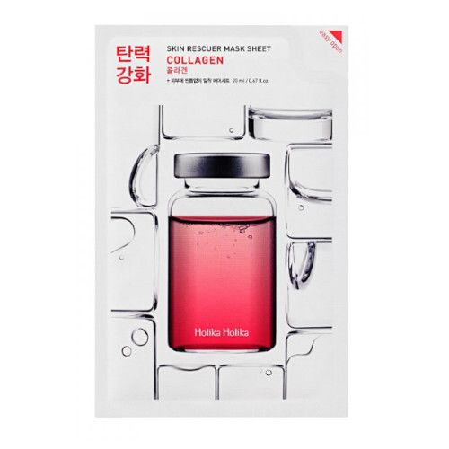 Holika Holika Liftingová plátýnková maska s kolagenem Collagen (Skin Rescue Mask Sheet) 20 ml