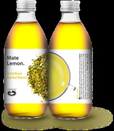 Oxalis Mate Lemon - Cold Brew Herbal Blend, 330 ml