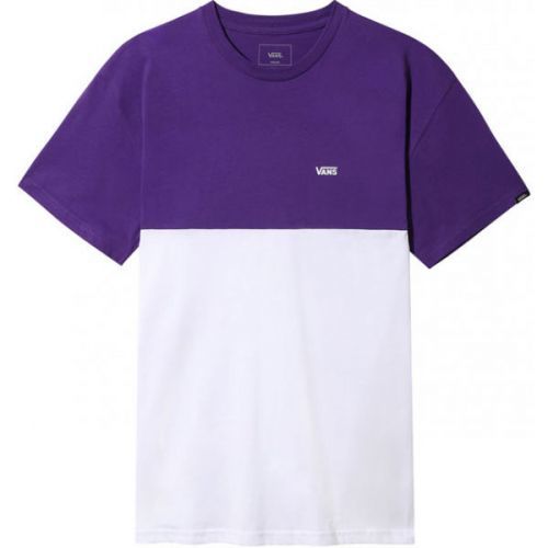 Vans MN COLORBLOCK TEE bílá M - Pánské triko