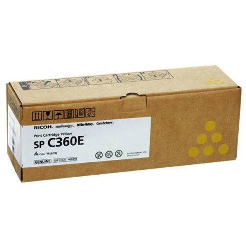 Ricoh originální toner 408191, yellow, 1500str., Ricoh SP 360dnw