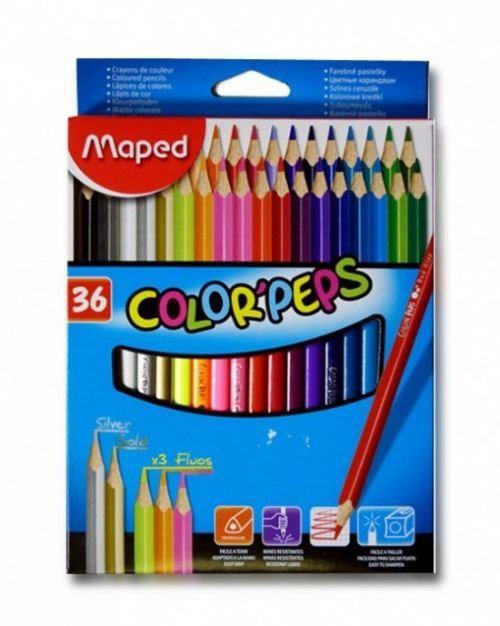 Maped 2017 Color'Peps 36 ks