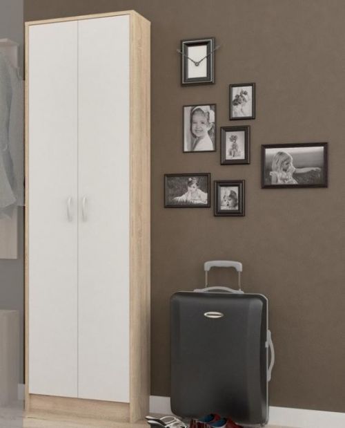 Casarredo Šatní skříň ORION dub sonoma/bílá