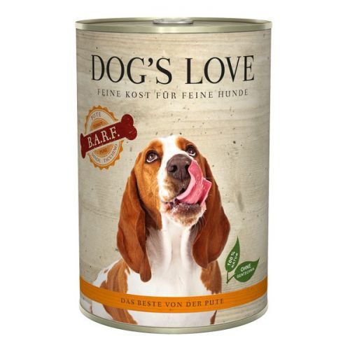 Dog's Love konzerva B.A.R.F. krocan 400 g