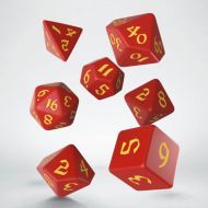 Q-Workshop Classic Runic Red/Yellow Dice Set