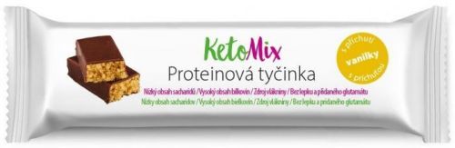KetoMix Proteinové tyčinky s příchutí vanilky