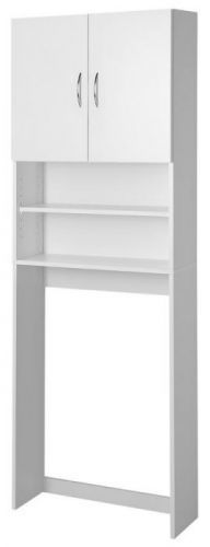 AQUALINE SIMPLEX ECO skříňka za pračku 63x25x190cm, bílá SIME715