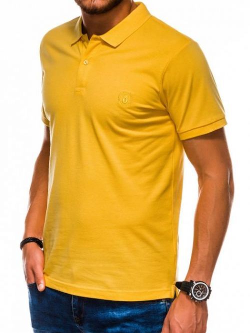 Pánske polo tričko s límčekom Andrew žlté S